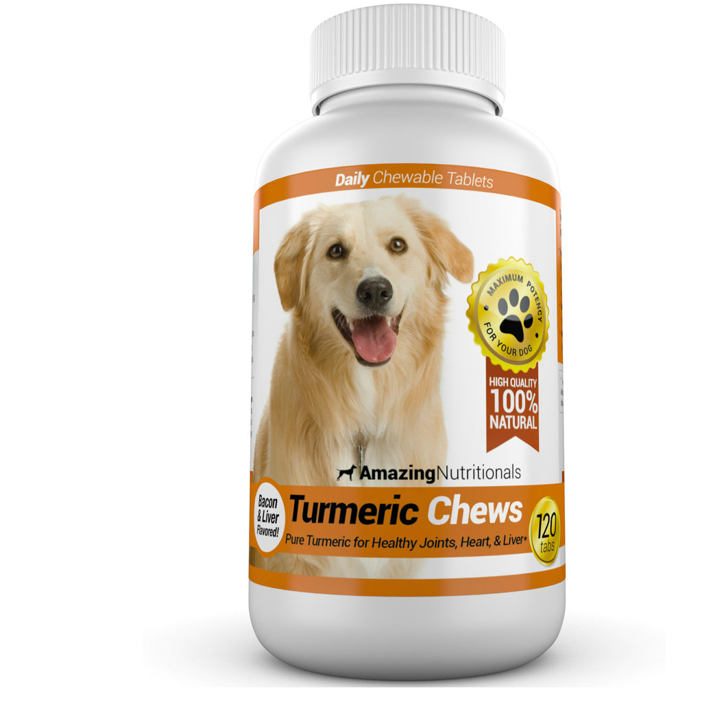 Amazing Turmeric for Dogs Curcumin Pet Antioxidant, Eliminates Joint Pain Inflammation